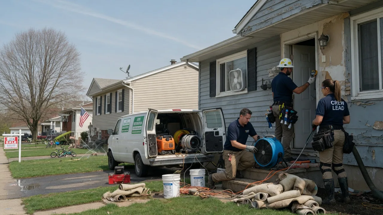 Flood Cleanup in New Home, TX near me